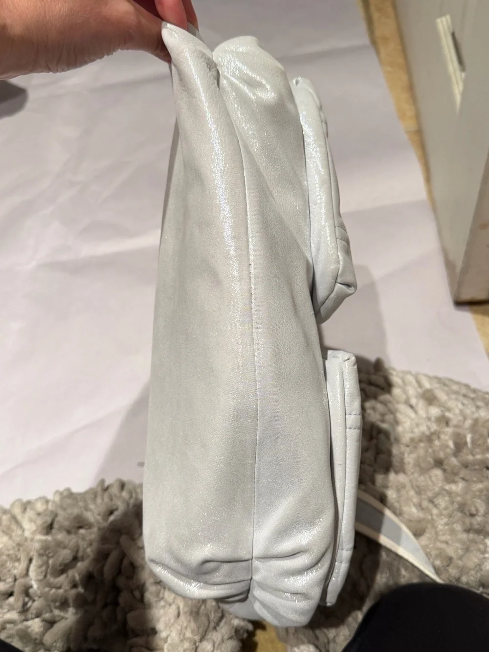 Coach Legacy Poppy Hippie Pocket Hobo Crossbody Shoulder Limited Edition White